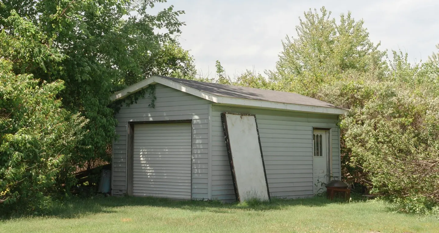 Stock traditional shed